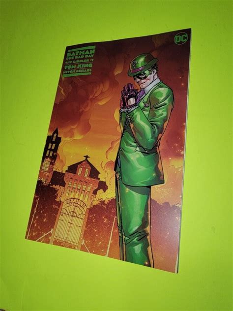 2022 New Batman One Bad Day Riddler Camuncoli Variant Nm Tom King Comic Books Modern Age Dc