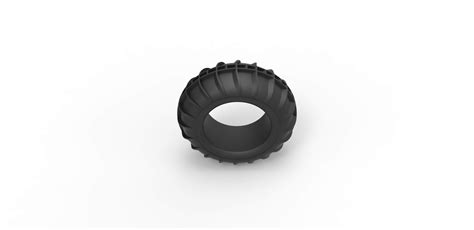 Dune Buggy Front Tire 1:25 - 3D Print Model by CosplayItemsRock