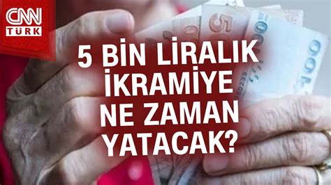 Çalışan Emeklilerin Gözü Kulağı 5 Bin Liralık İkramiyede Ne Zaman