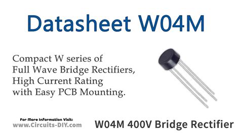 Rb Bridge Rectifier Pinout Specifications Equivalent Off