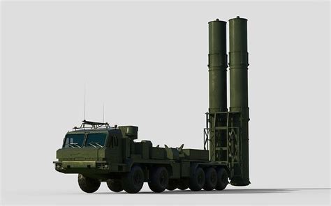 S-500 Prometheus missile system 3D model | CGTrader