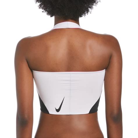 Nike Swimming Icon Colourblock In Bikini Top Performance Bikini