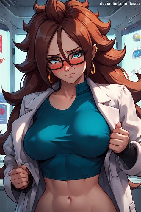 Sexy Android 21 Dragonball By Tesiai On Deviantart