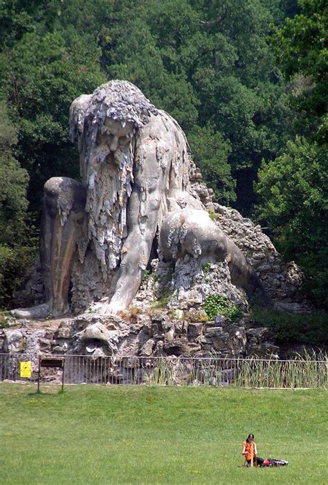 Apennine Colossus By The Sculptor Giambologna B Near Florence