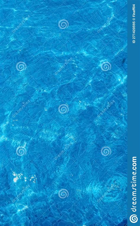 Abstract Blue Water Background Texture in Swimming Pool Stock Image ...