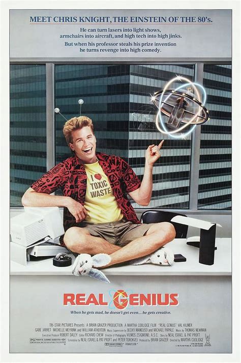 VAL KILMER in REAL GENIUS -1985-. Photograph by Album