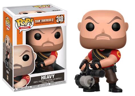 Figurine Funko Pop! N°248 - Team Fortress 2 - Heavy - GAMING