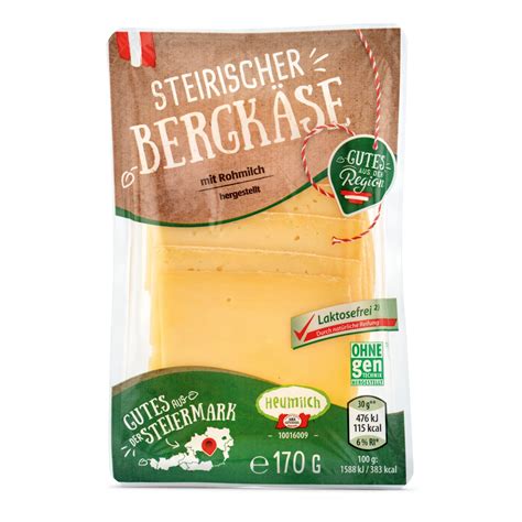 GUTES AUS DER REGION Steirischer Käsevielfalt Bergkäse HOFER