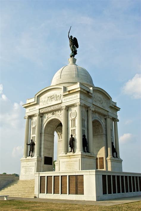 Gettysburg Monument stock photo. Image of dead, cemetery - 1573354