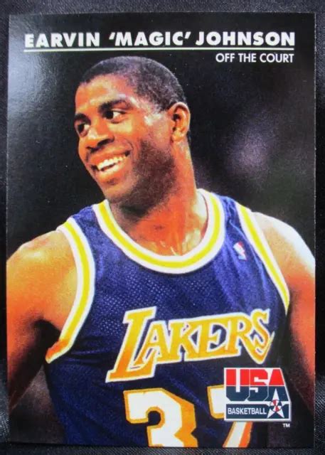 Skybox Usa Basketball Magic Johnson Off The Court Card Eur