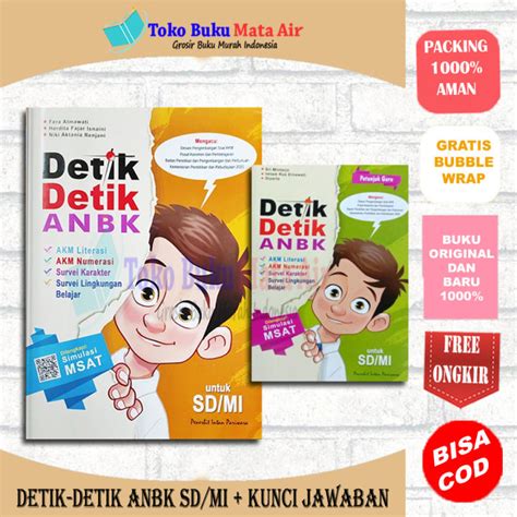 Best Seller Original Detik Detik Anbk Akm Untuk Sd Mi Petunjuk Guru