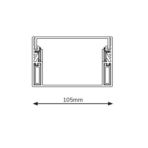 Gaine Technique De Logement Gtl évolutive H260 X L105 X P65cm 5 Modules