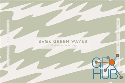 Sage Green Waves Gfx Hub 20 Creative Community