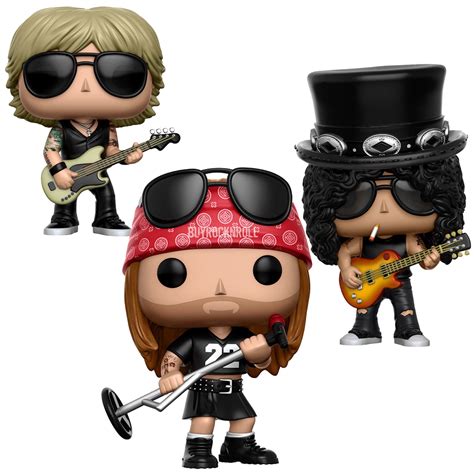 Guns N Roses Handpicked Funko Pop Rocks Axl Rose Slash Duff