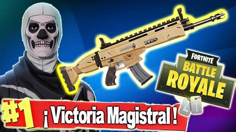 Ganando Solo A Fusil De Asalto Fortnite Battle Royale Youtube