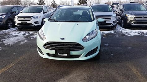 Bohai Bay Mint Colour On A New Ford Fiesta Youtube