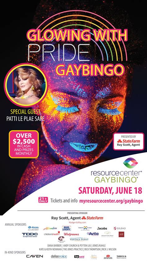 Gay Bingo Glowing With Pride Party At The Block LGBTQ Nightlife