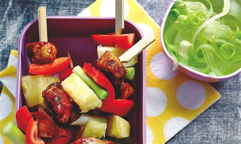 Sw Recipe Sweet And Sour Chicken Skewers