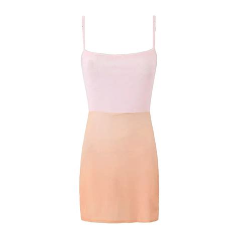 Seamless Nude Bodycon Dress With Adjustable Straps On Luulla