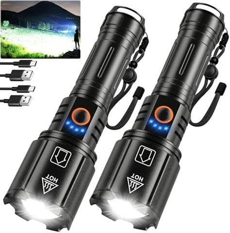 Defiant Led Aluminum Flashlight Combo Pack With Batteries Amazon