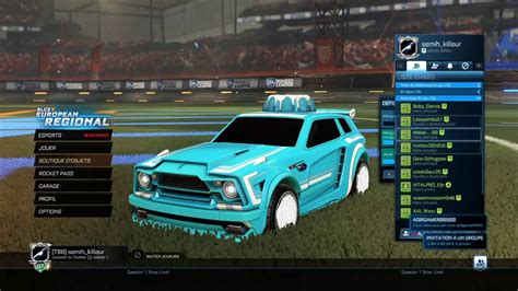 Live Rocket League Trade Fr Ps Je Vend Fennec Bleu Ciel Youtube