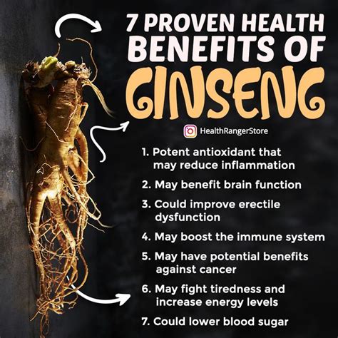 7 Proven Health Benefits Of Ginseng Health Benefits Increase Energy