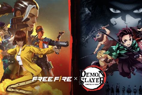 Free Fire Hadirkan Kolaborasi Dengan Anime Demon Slayer Antara News