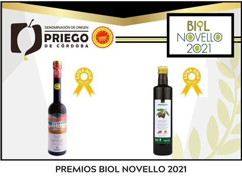 LOS AOVES PRIEGUENSES RECONOCIDOS EN LOS PREMIOS BIOL NOVELLO DOP