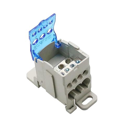 Amazon UKK 80A Distribution Box Din Rail Terminal Block 1 In Many