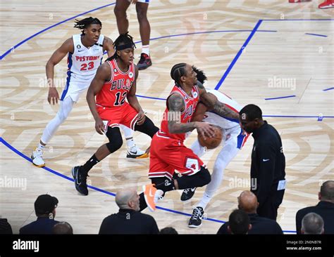 NBA Paris Game 2023 match between Detroit Pistons and Chicago Bulls at ...