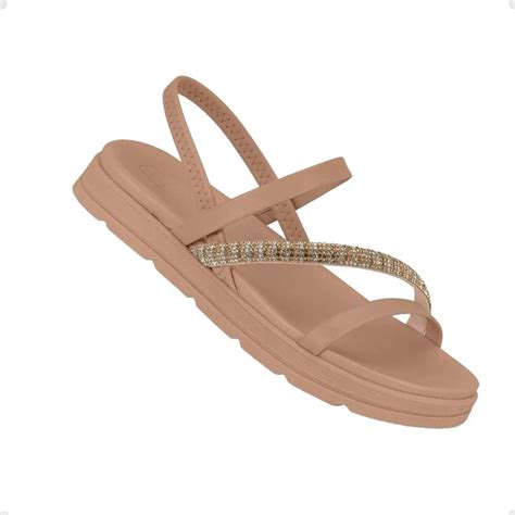 Sand Lia Feminina Papete Moleca Nude Bege