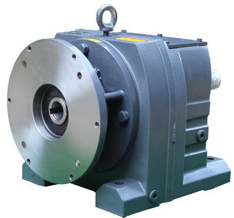 R Type Straight Shaft Gearbox Motor 4kw Helical Reductor De Engranajes