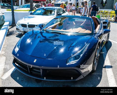 Blue Ferrari Hi Res Stock Photography And Images Alamy