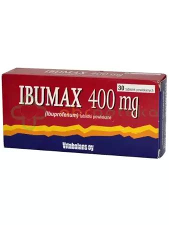 Ibumax Mg Tabletek Powlekanych W Apteka Internetowa Abcapteka Pl