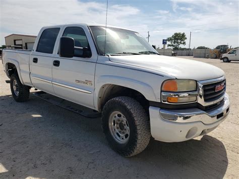 2004 Gmc Sierra C2500 Heavy Duty For Sale Tx Waco Wed Aug 02 2023 Used And Repairable