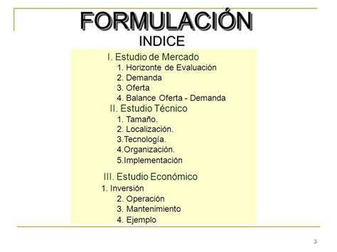 M Dulo De Formulacion De Proyectos De Inversi N Ppt Descargar