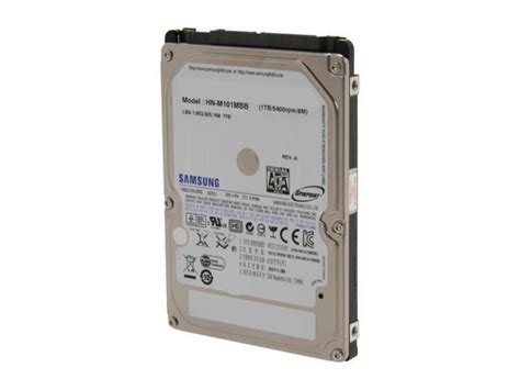 Seagate Samsung Spinpoint M8 1TB 5400 RPM 2.5" HDD - Newegg.com