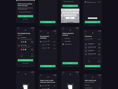 Hngry Food Delivery Ui Kit By Victor Niculici Epicpxls