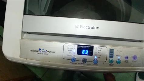 Cara Reset Mesin Cuci Electrolux Ewt S Error Tidak Bisa Start