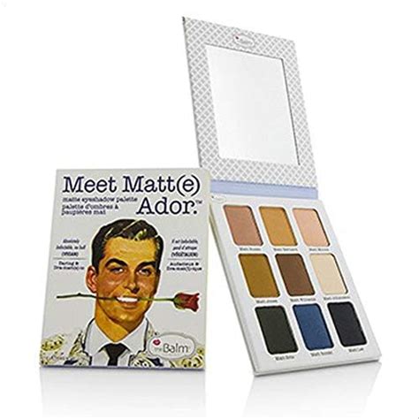 Thebalm Meet Matt E Ador Matte Eyeshadow Palette