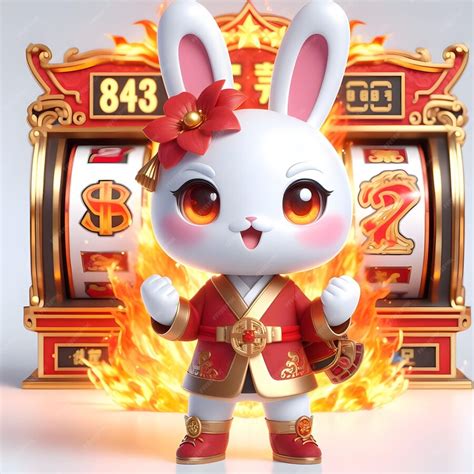 Premium Photo Fortune Rabbit Slot Character