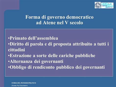 STORIA DEL PENSIERO POLITICO Docente Prof Scuccimarra Ppt Scaricare