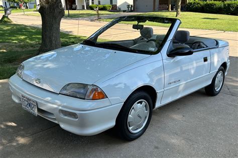 No Reserve 1992 Geo Metro Lsi Convertible 5 Speed For Sale On Bat