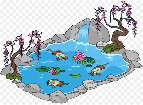 Koi Pond Clip Art