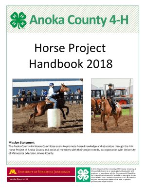 Fillable Online Anoka County 4 H Fax Email Print PdfFiller