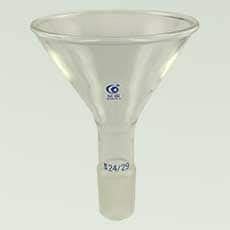 90mm Borosilicate Glass Powder Funnel 24 29 Joint