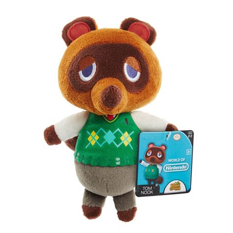 Peluche Tom Nook Animal Crossing 19 Cm Peluches Jeux Vidéo