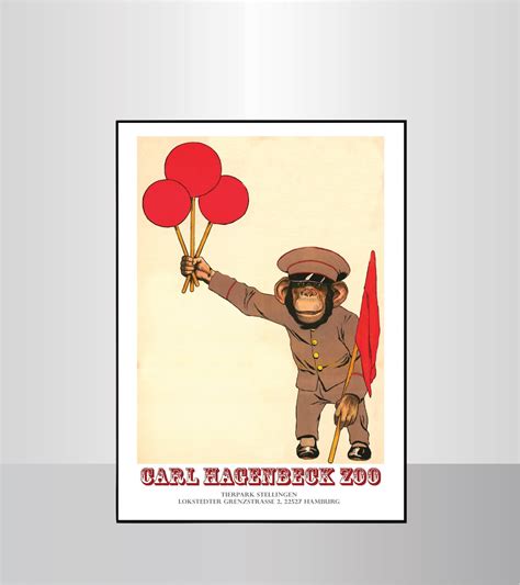 Circus Monkey Postermonkey Posternature Artcircus Posterwall Art