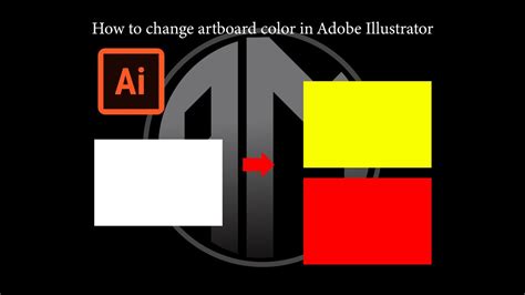 Two Easy Ways To Change Artboard Color In Adobe Illustrator Tutorial