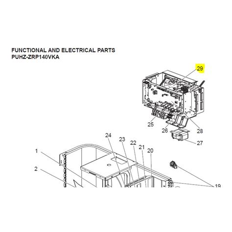 Placa Inverter Exterior Mitsubishi Electric Modelo Puhz Zrp Vka